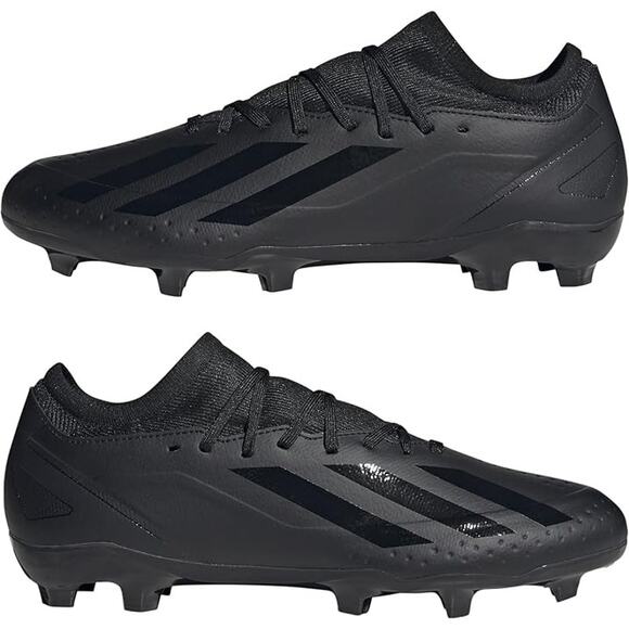 NWT adidas X Crazyfast.3 Firm Ground Soccer Cleats Black Men's Size 12 - Picture 2 of 7
